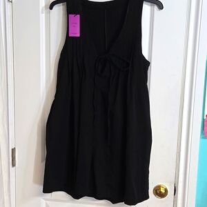 $5☃️Loveimgs XS Basic Black Sleeveless Romper